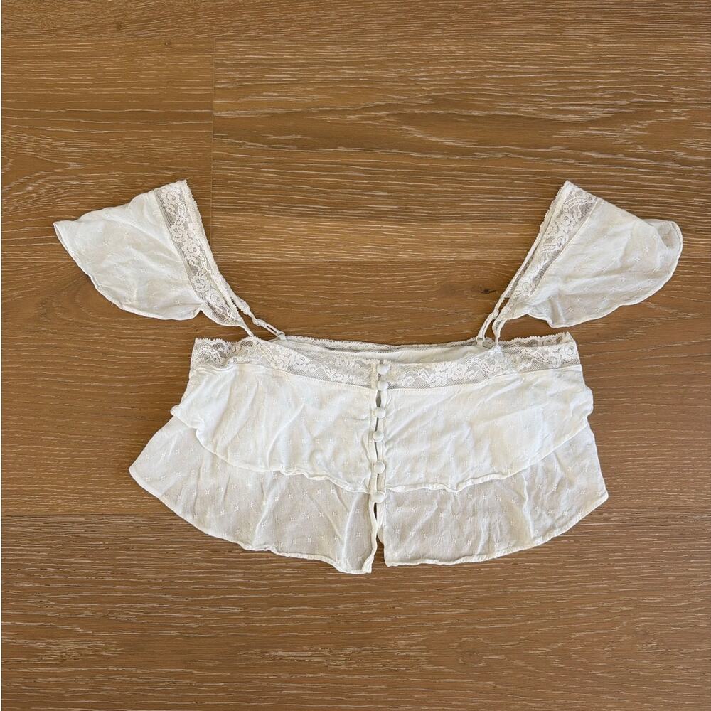 Meshki Top & Skirt Set Skylar Size S White - Picture 7 of 10